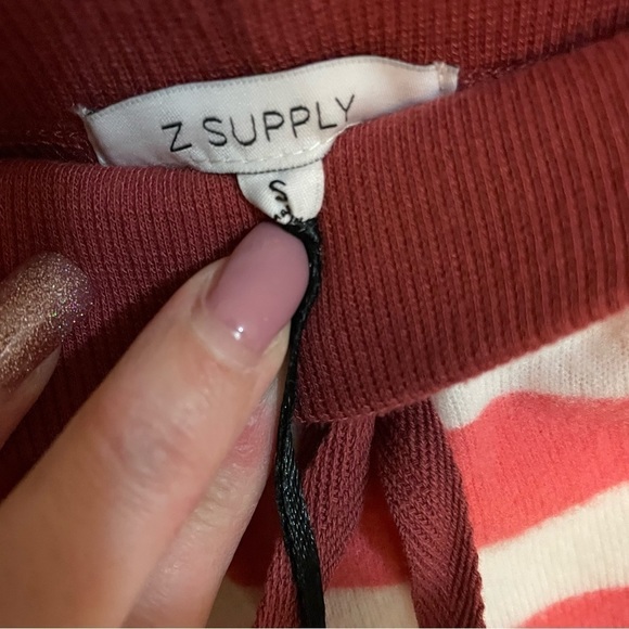 Z Supply Desert Sand Rainbow Stripe Shorts Size S - Picture 5 of 5